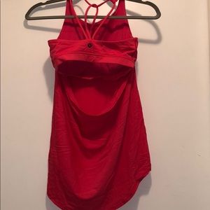 Lululemon tank with sports bra